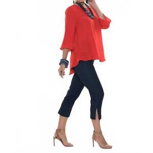 NEW BEVERLY ROSE lior sidney spa pants in blue